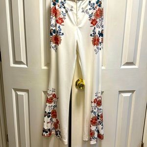Floral Trouser Pants/ Jealous Tomato